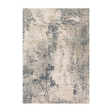 Loloi Teagan Natural / Denim Rug RUGS - synthetic Loloi 18" x 18"