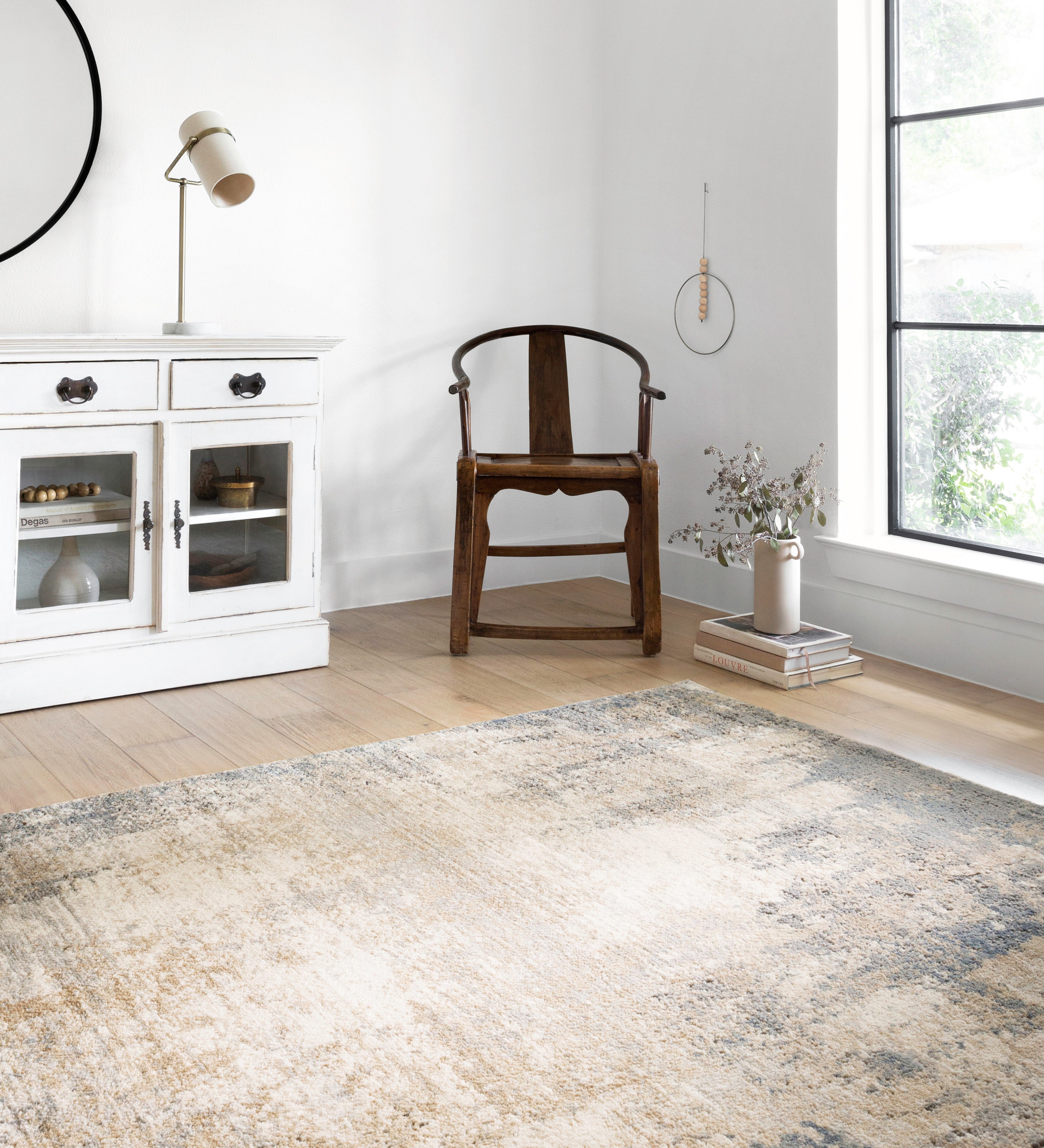 Loloi Teagan Ivory / Mist Rug RUGS - synthetic Loloi