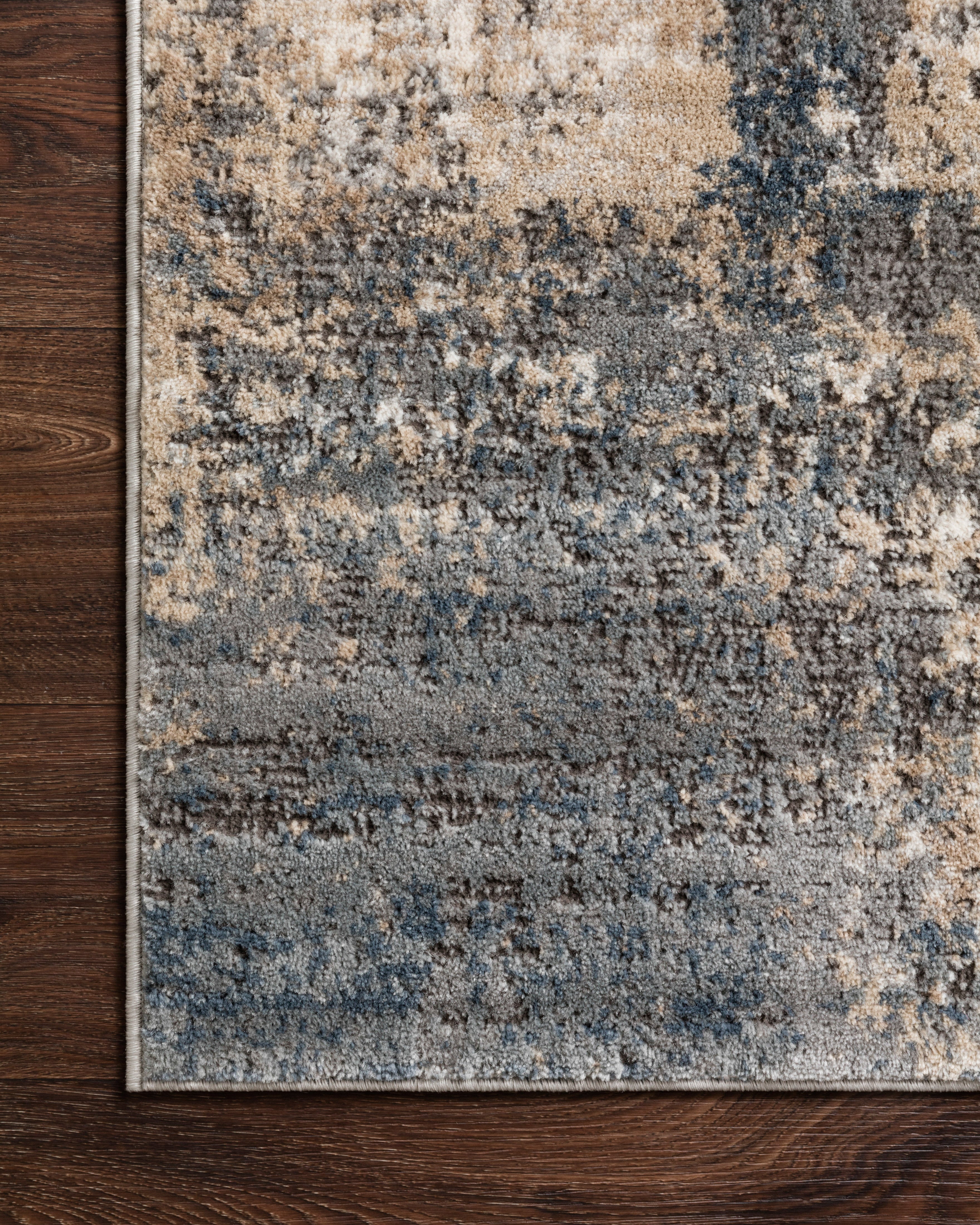 Loloi Teagan Ivory / Mist Rug RUGS - synthetic Loloi