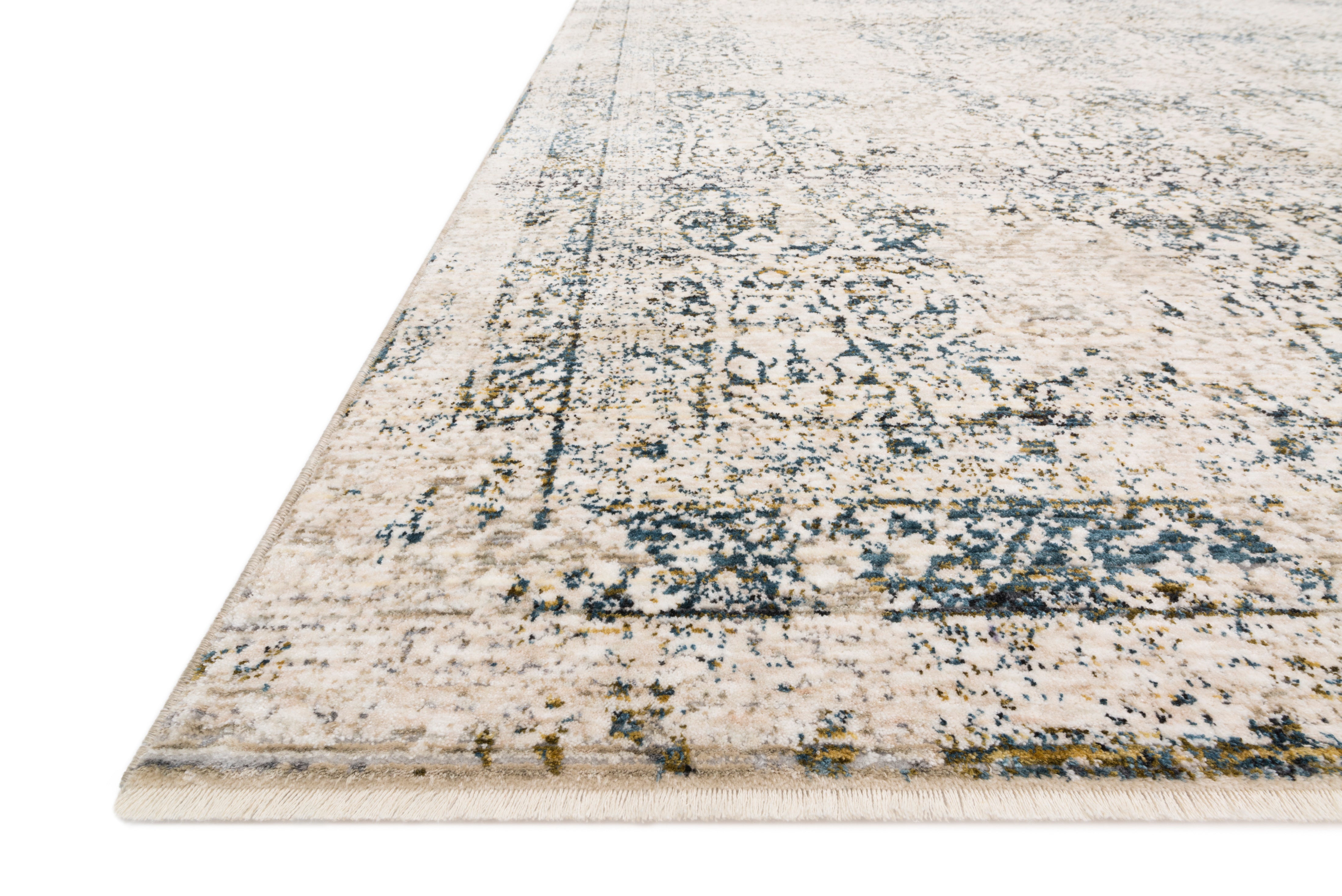 Loloi Theia Natural / Ocean Rug RUGS - synthetic Loloi