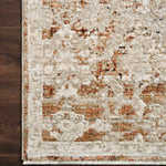 Loloi Theia Natural / Rust Rug RUGS - synthetic Loloi
