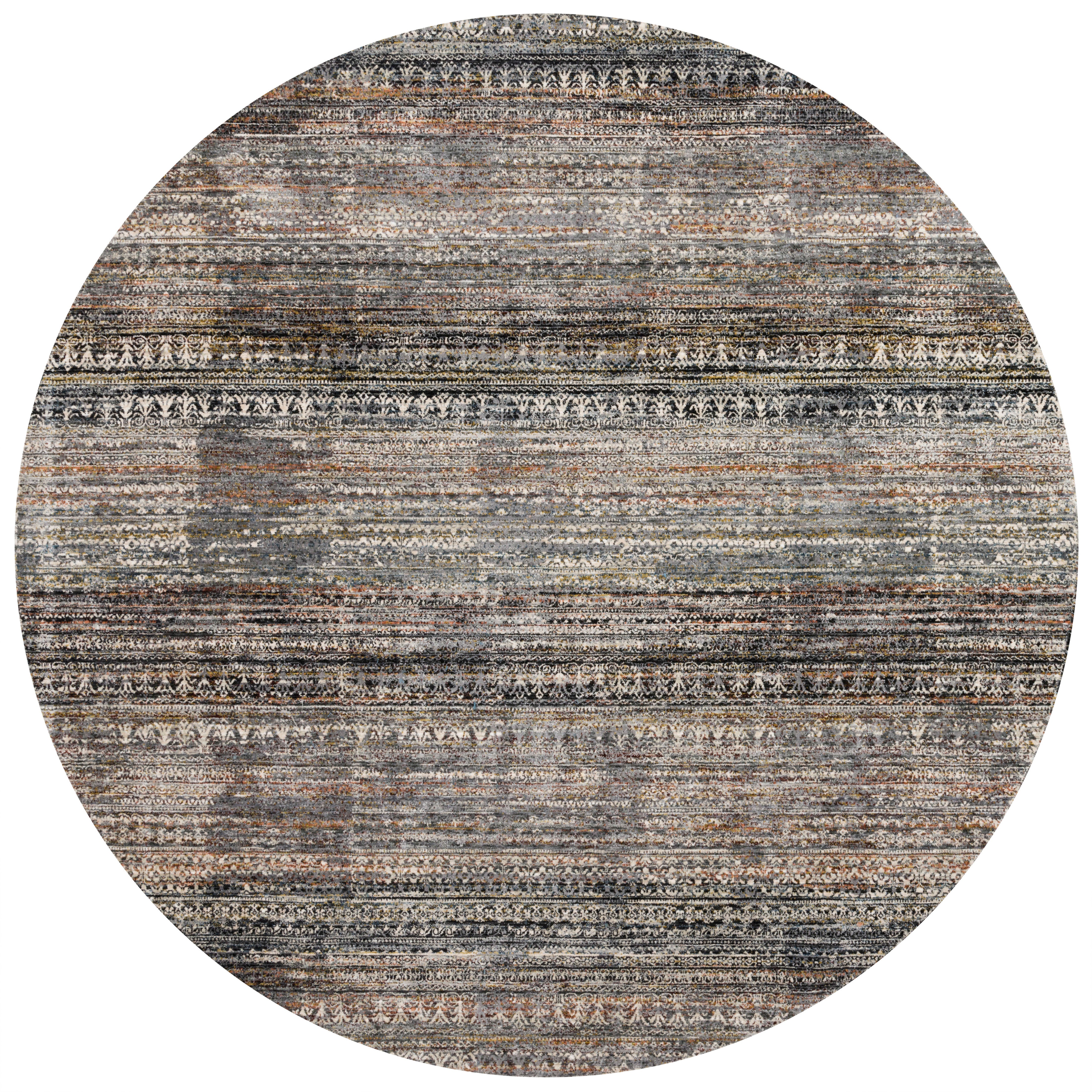 Loloi Theia Grey / Multi Rug RUGS - synthetic Loloi