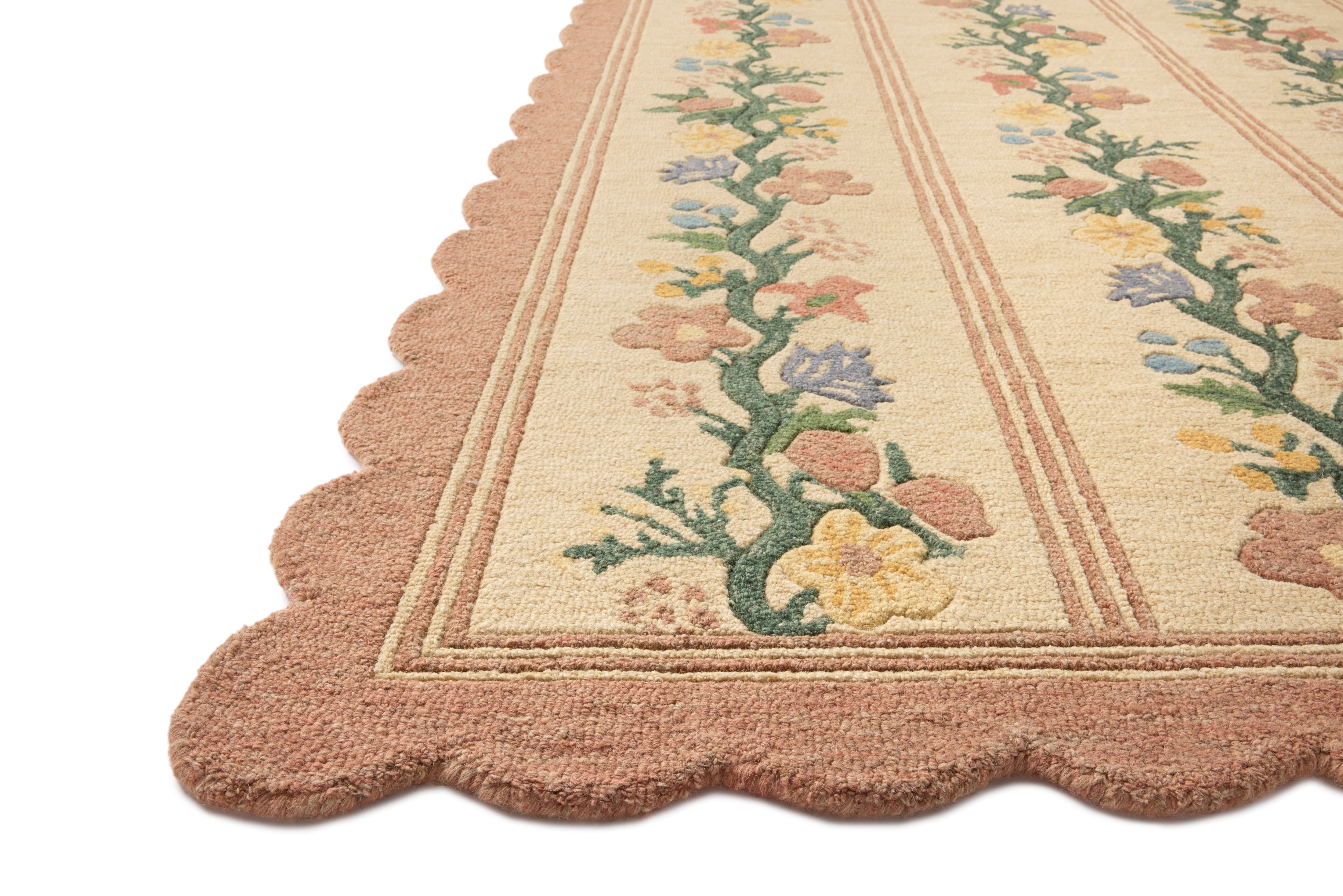 Rifle Paper Co. x Loloi Thistle Blush / Multi Rug