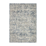 Loloi Theory Ivory / Blue Rug RUGS - synthetic Loloi 18" x 18"