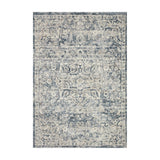 Loloi Theory Ivory / Blue Rug RUGS - synthetic Loloi 18" x 18"