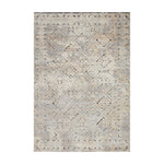 Loloi Theory Grey / Sand Rug RUGS - synthetic Loloi 18" x 18"