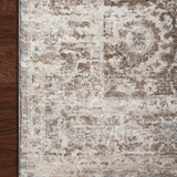 Loloi Theory Mocha / Natural Rug RUGS - synthetic Loloi