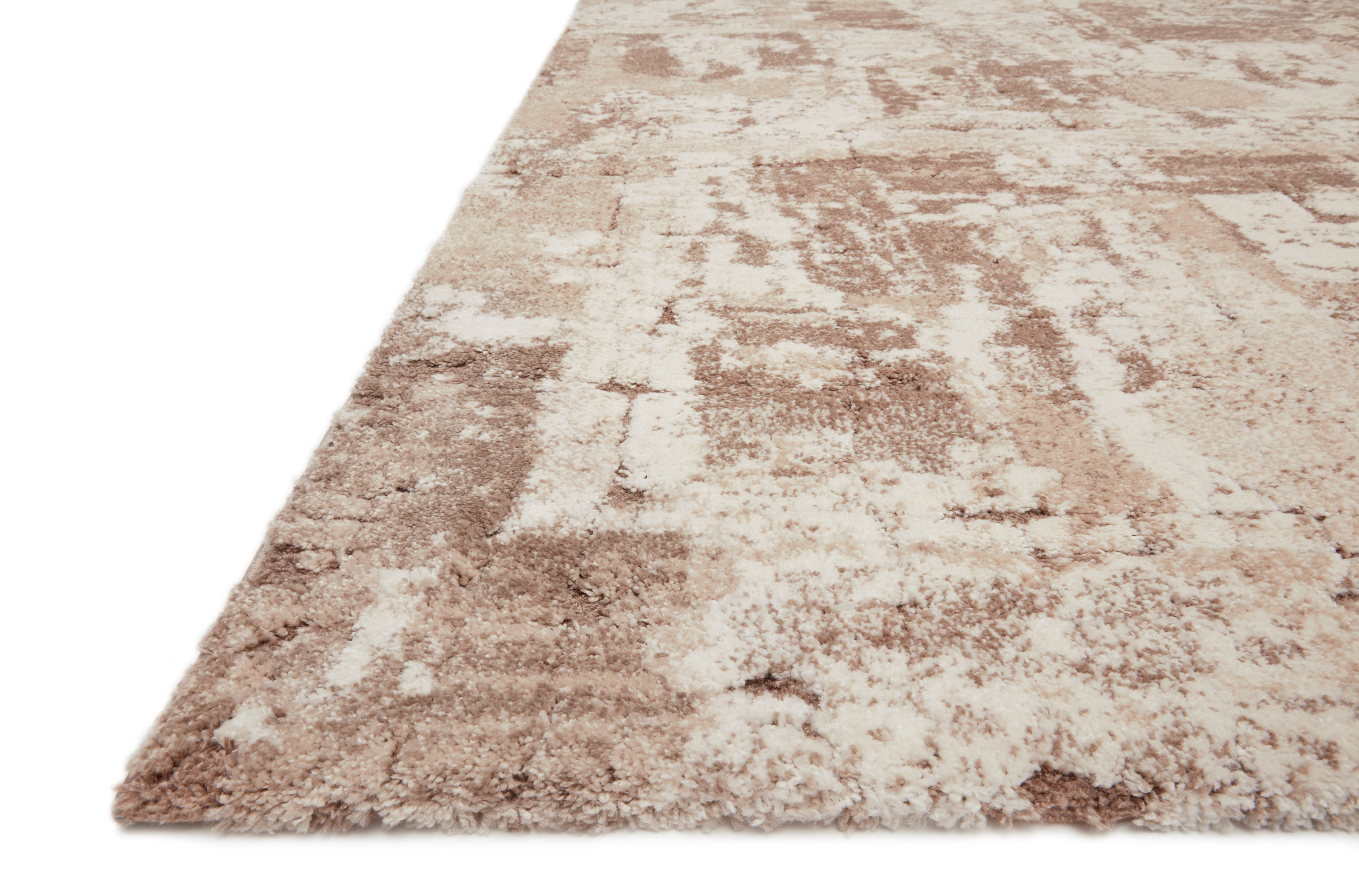 Loloi Theory Beige / Taupe Rug RUGS - synthetic Loloi