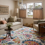 Loloi Tilly Ivory / Multi Rug RUGS - wool Loloi 18" x 18" sample