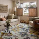 Loloi Tilly Bone / Multi Rug RUGS - wool Loloi 18" x 18" sample