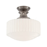 STORE FIXTURE - Milton Road Flush Mount - Antique Nickel LIGHTING - store fixture Visual Comfort