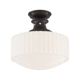 Milton Road Flush Mount LIGHTING - flush mount Visual Comfort Bronze