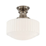 Milton Road Flush Mount LIGHTING - flush mount Visual Comfort Polished Nickel