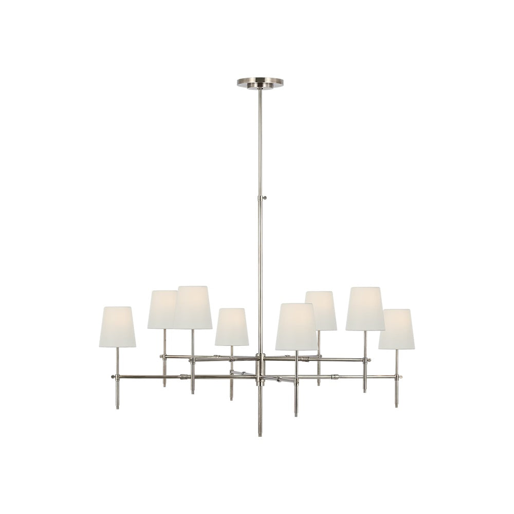 Bryant Extra Large Two Tier Chandelier, Antique Nickel