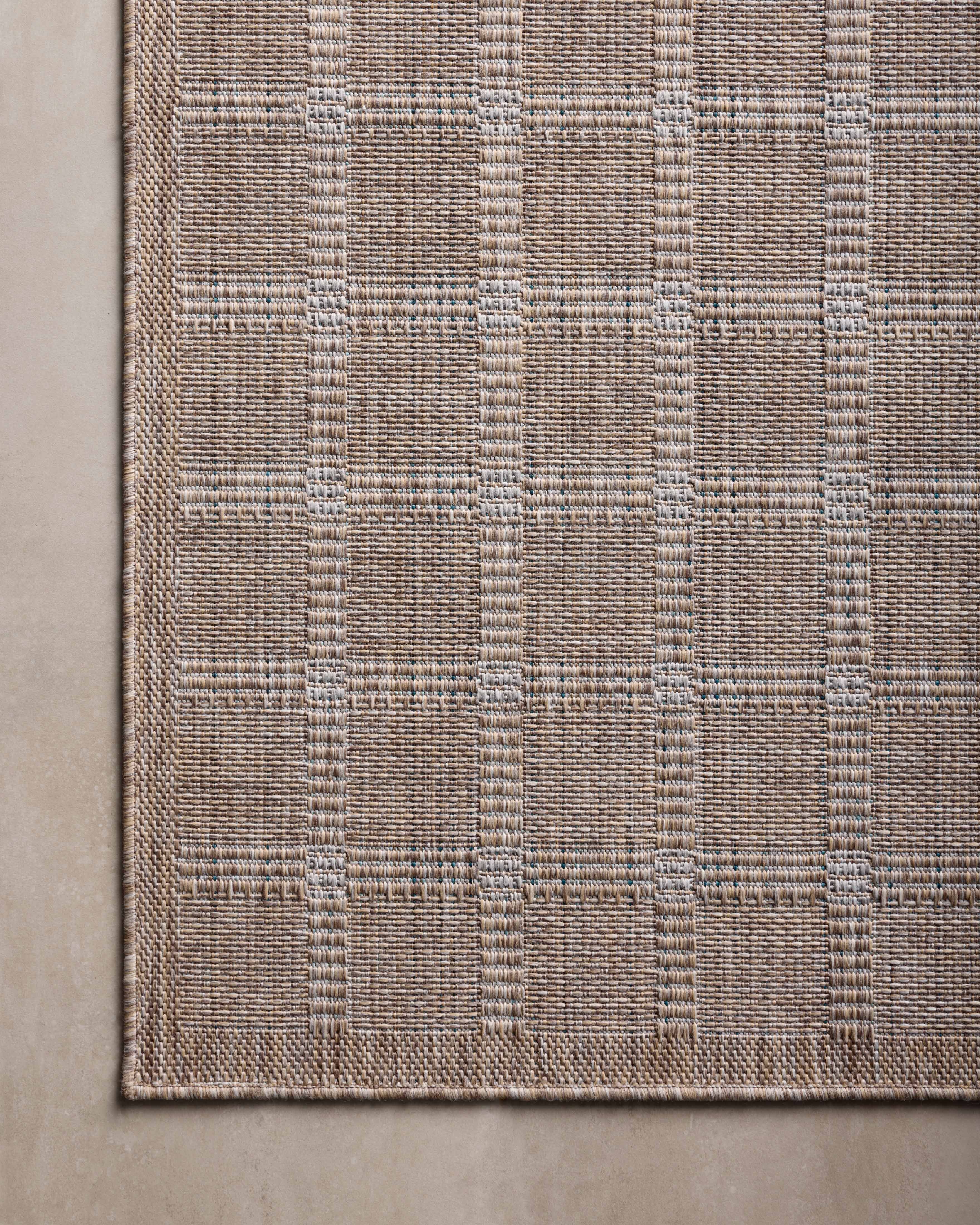 Amber Lewis x Loloi Topanga Natural / Bone Rug 5-Rugs - indoor/outdoor Loloi