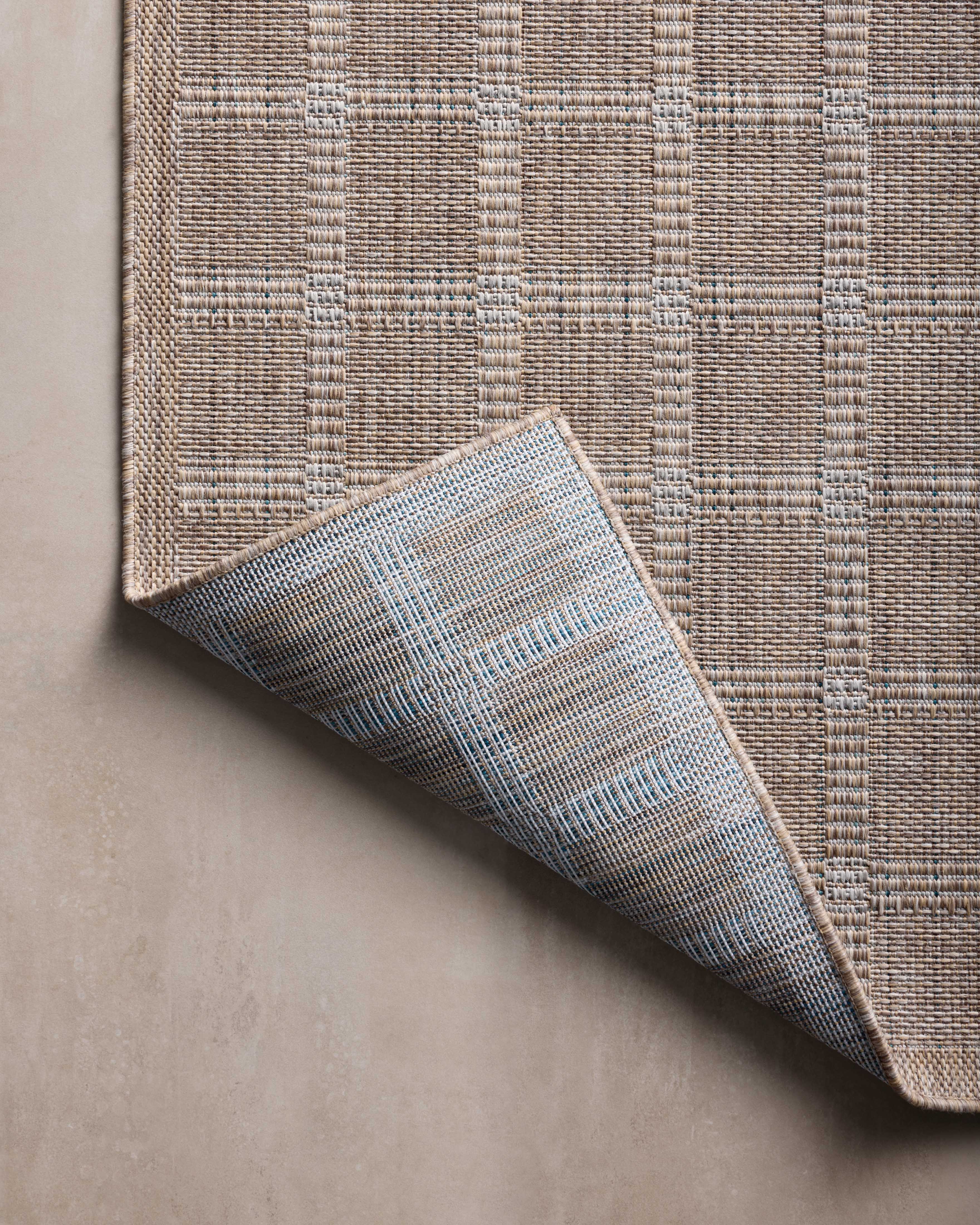 Amber Lewis x Loloi Topanga Natural / Bone Rug 5-Rugs - indoor/outdoor Loloi