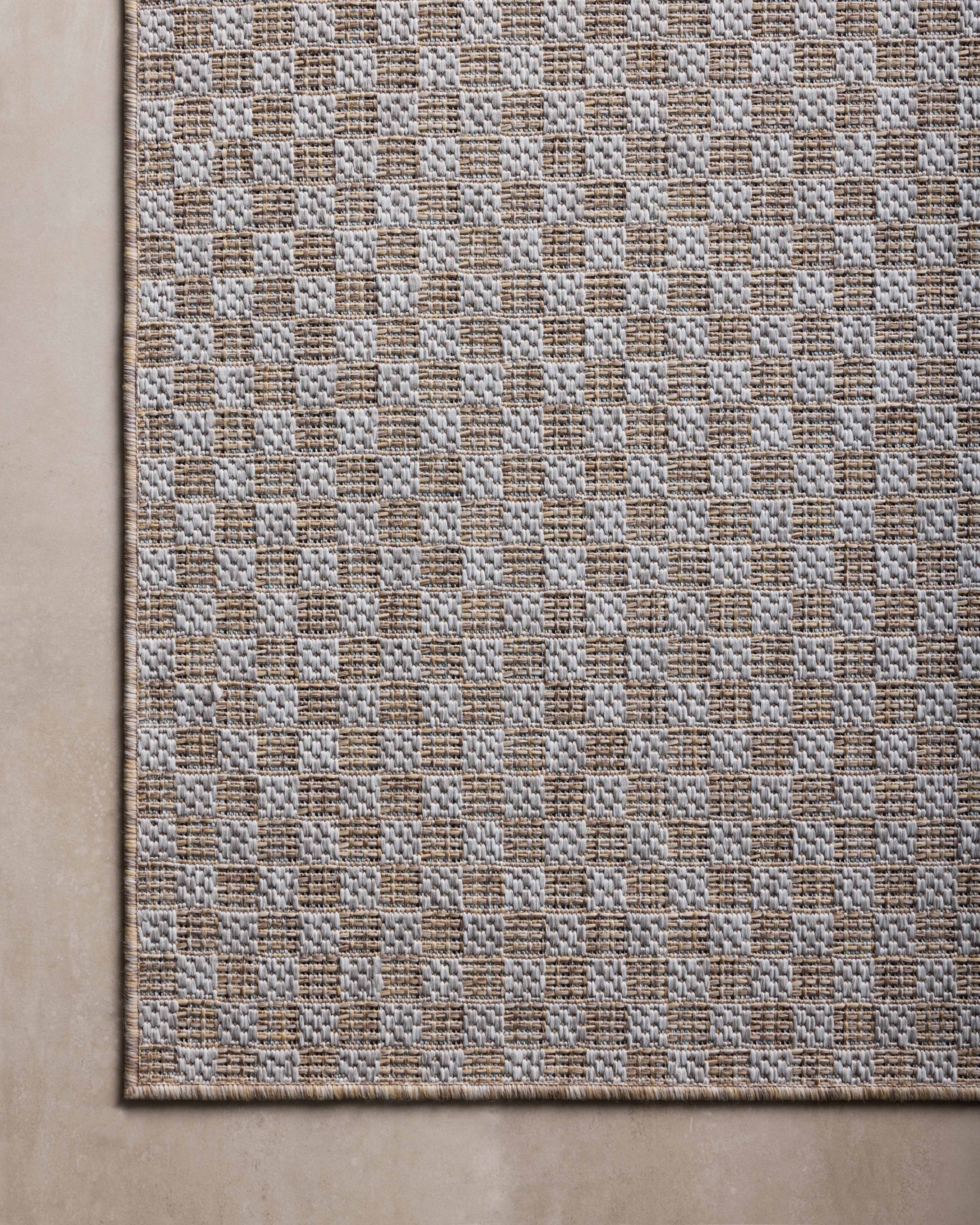 Amber Lewis x Loloi Topanga Natural / Silver Rug 5-Rugs - indoor/outdoor Loloi
