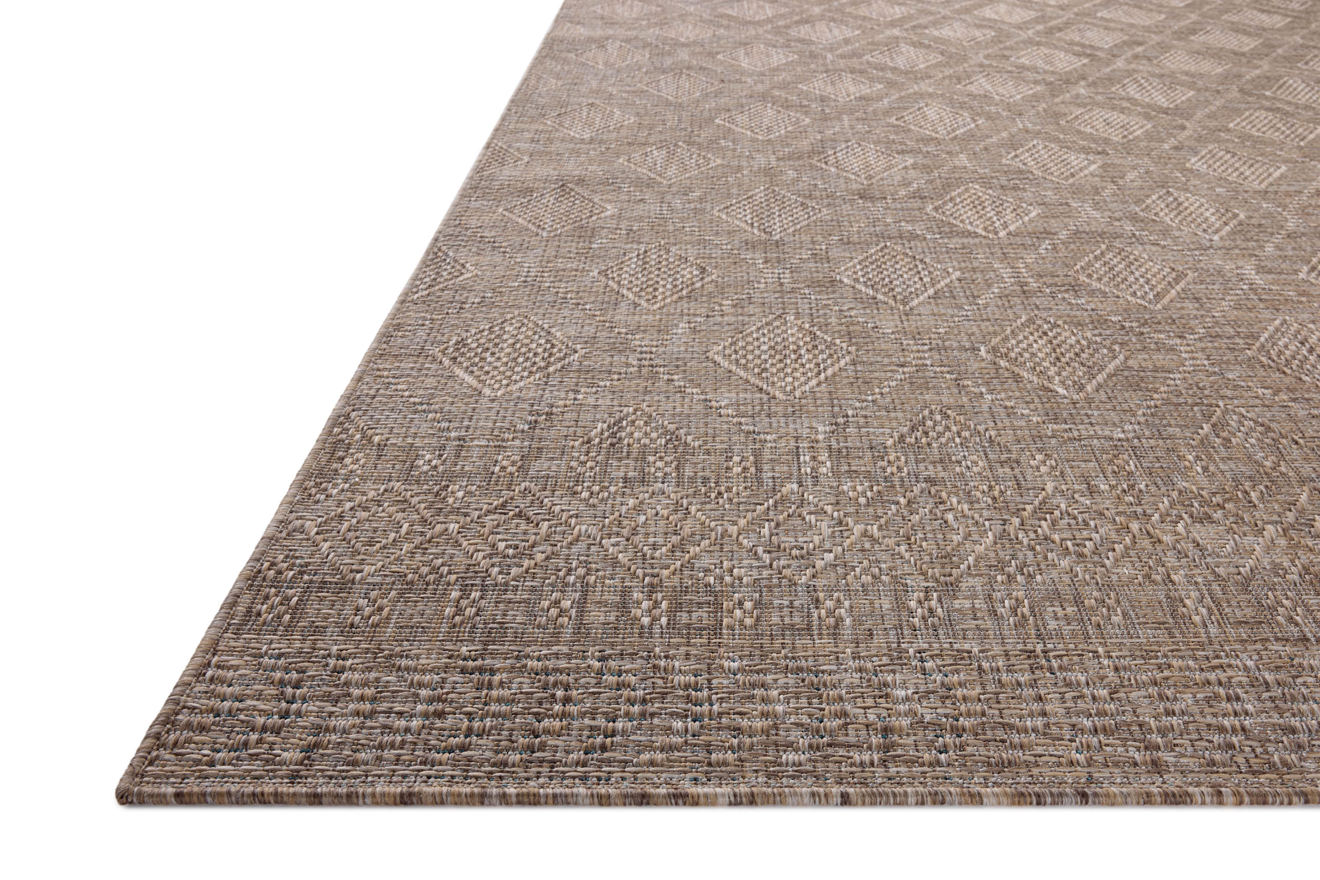 Amber Lewis x Loloi Topanga Natural / Mist Rug 5-Rugs - indoor/outdoor Loloi
