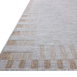 Amber Lewis x Loloi Topanga Silver / Natural Rug 5-Rugs - indoor/outdoor Loloi