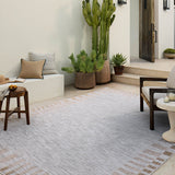 Amber Lewis x Loloi Topanga Silver / Natural Rug