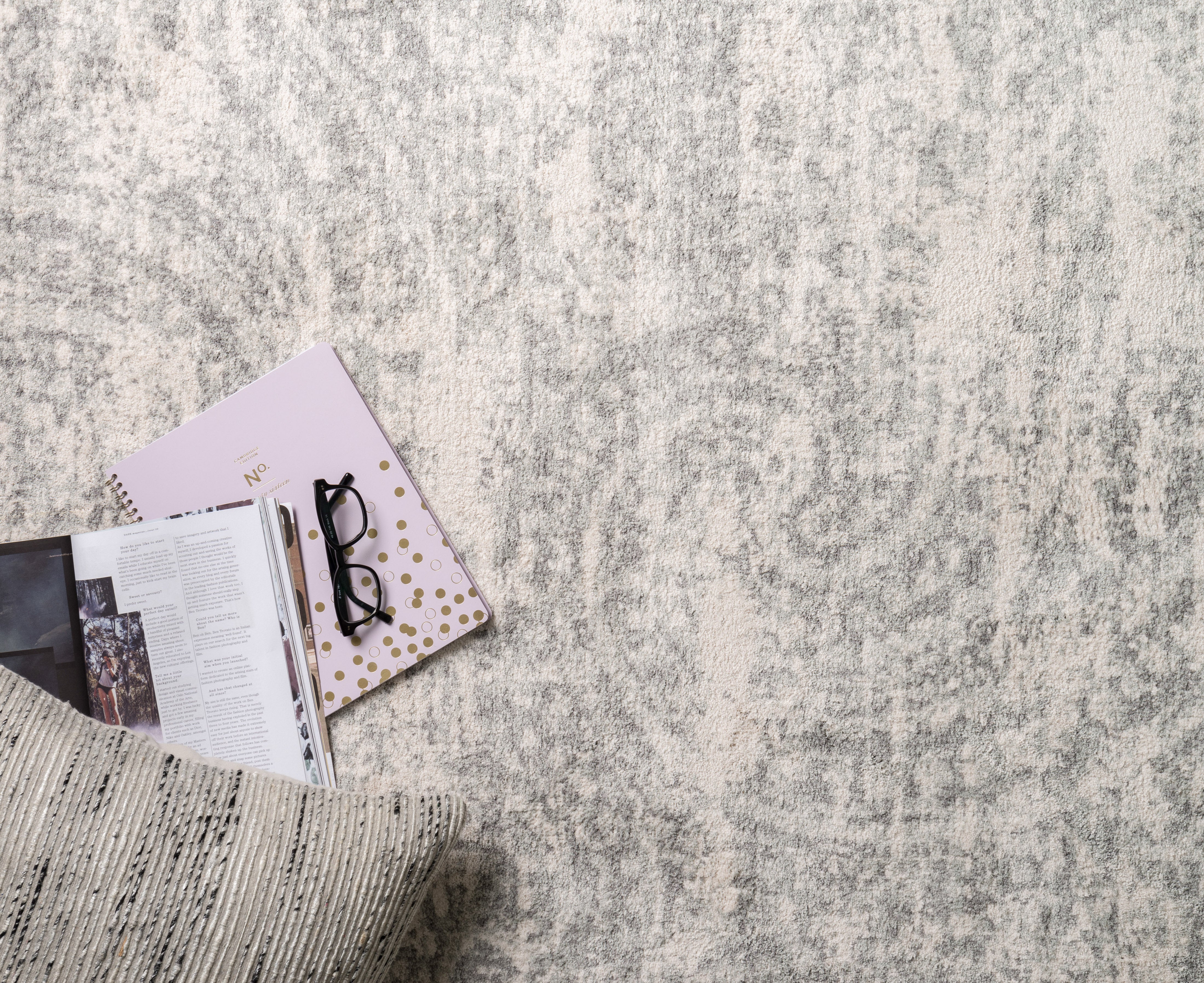 Loloi Torrance Grey Rug RUGS - synthetic Loloi
