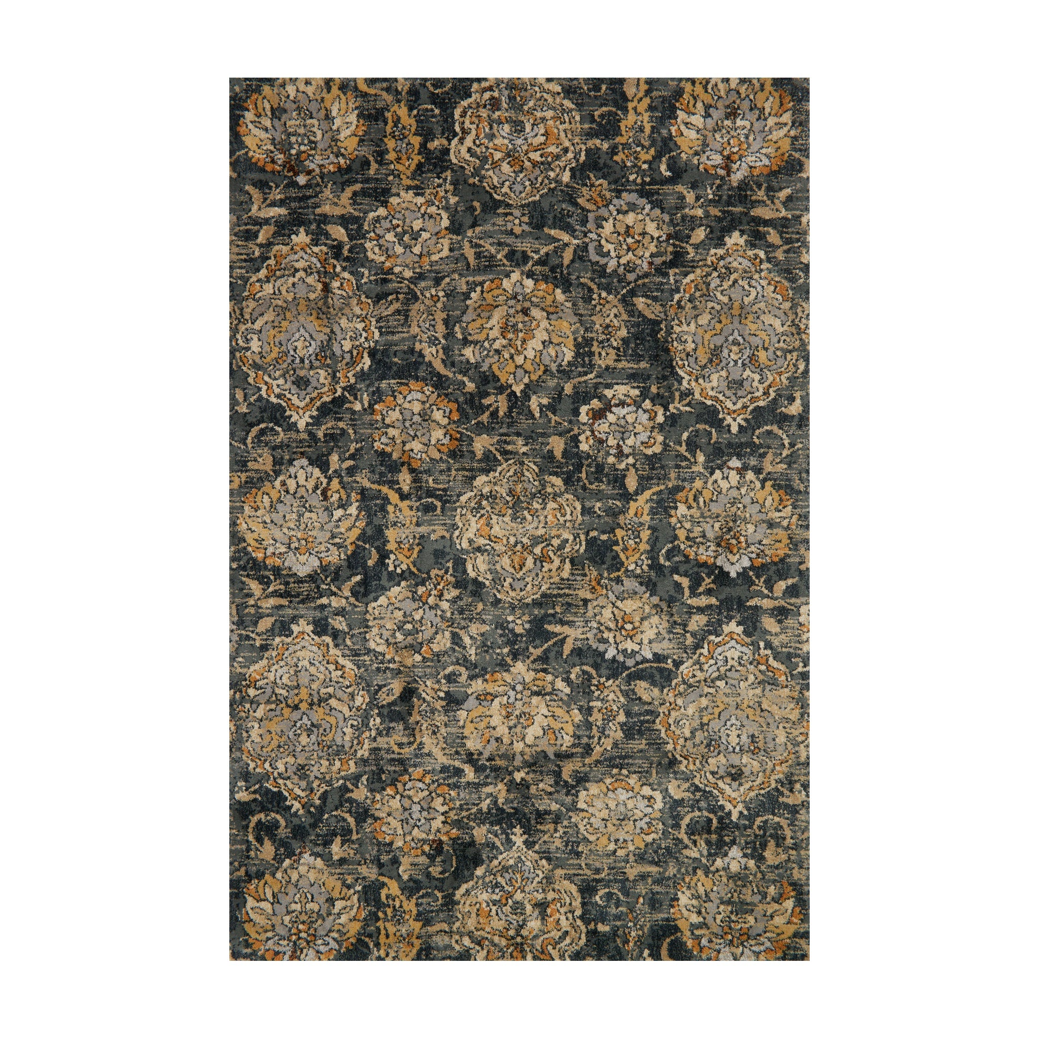 Loloi Torrance Charcoal Rug RUGS - synthetic Loloi 18" x 18"