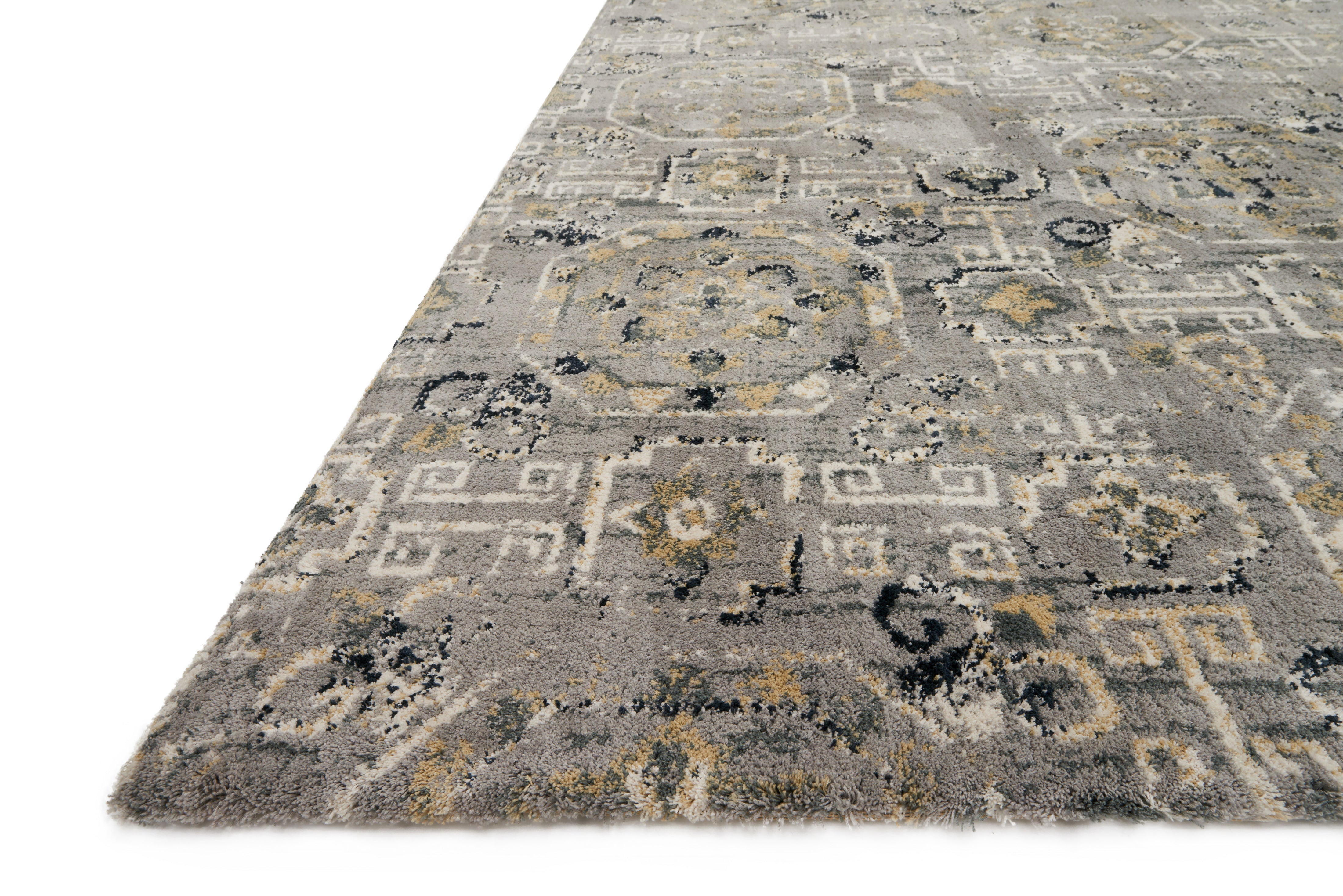 Loloi Torrance Grey Rug No.2 RUGS - synthetic Loloi