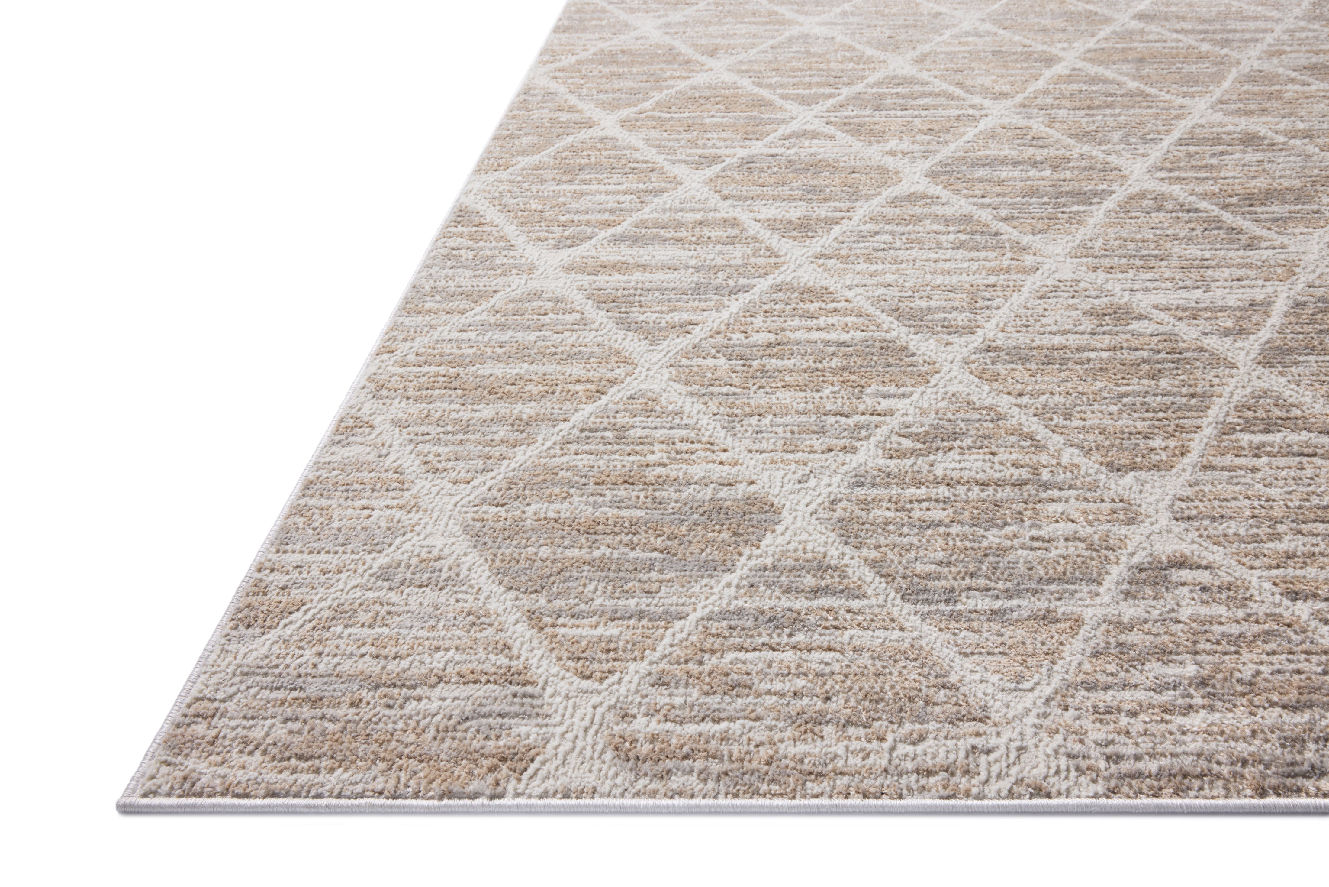 Loloi Townes Pebble / Beige Rug RUGS - synthetic Loloi