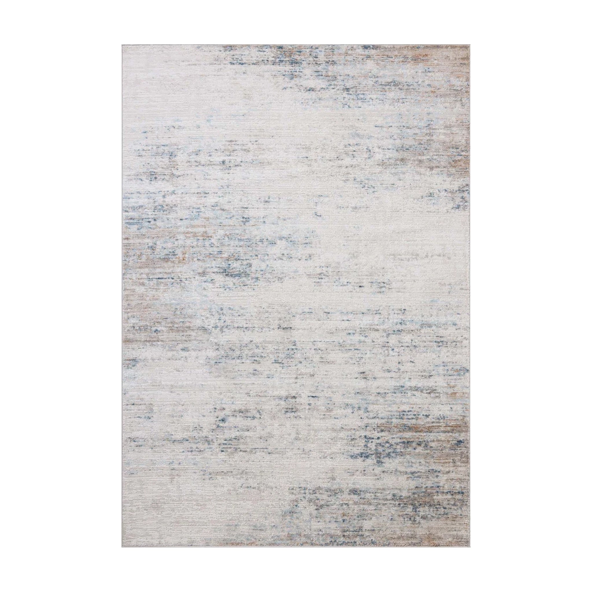 Loloi Townes Ivory / Sky Rug RUGS - synthetic Loloi 18" x 18"