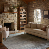Loloi Townes Natural / Sky Rug RUGS - synthetic Loloi