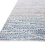 Loloi Townes Natural / Sky Rug RUGS - synthetic Loloi