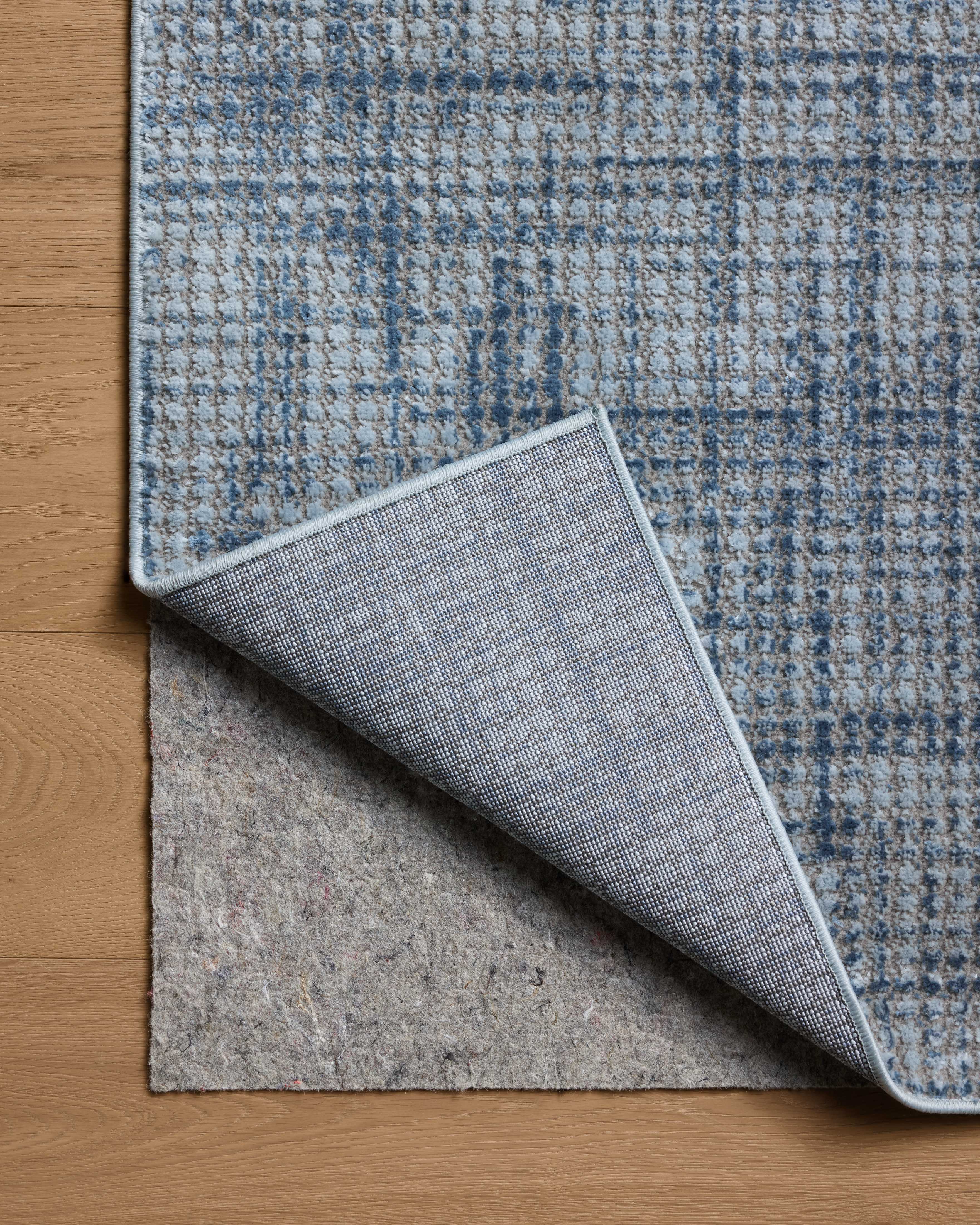 Loloi Townes Grey / Denim Rug RUGS - synthetic Loloi