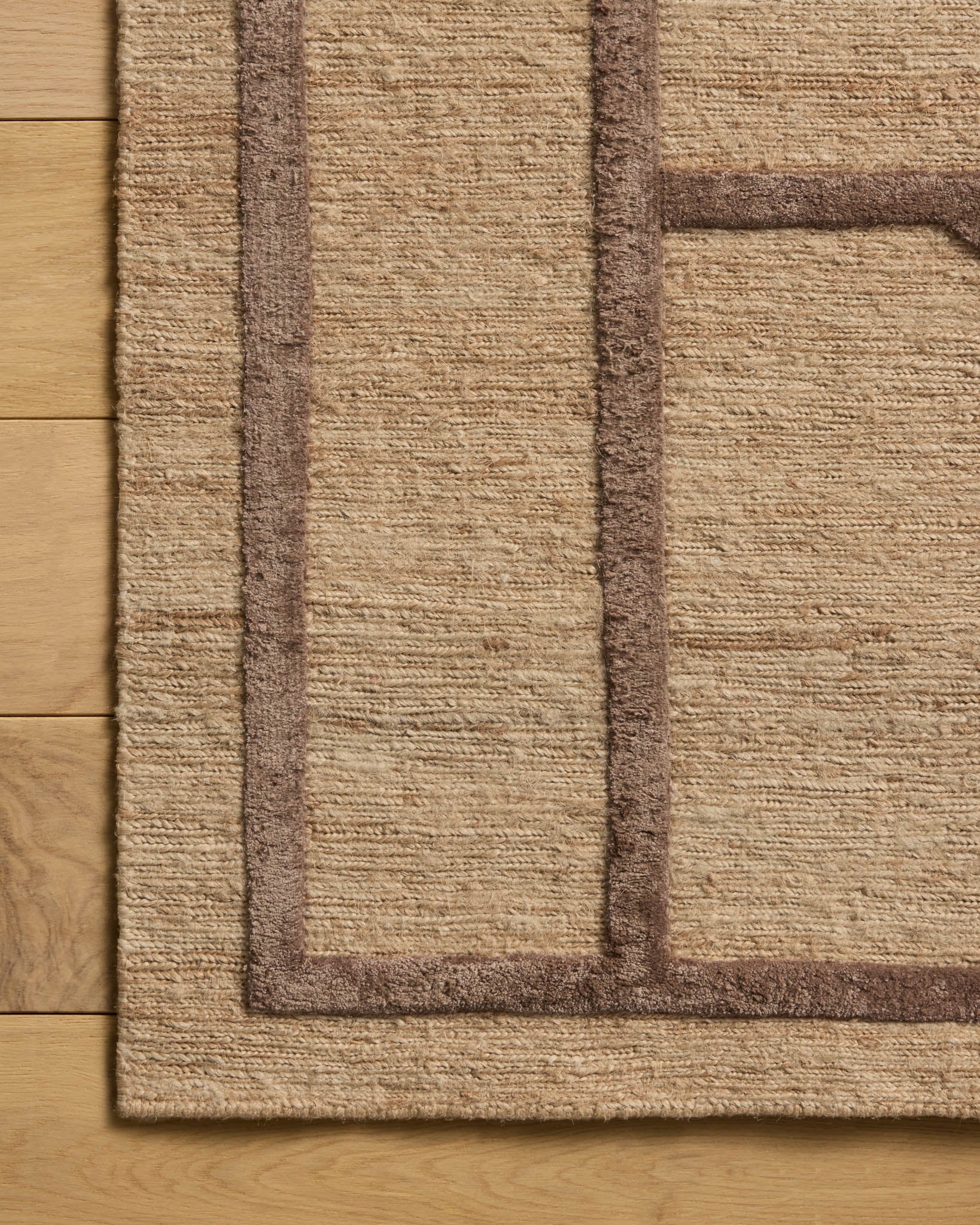 Jeremiah Brent x Loloi Tracery Natural / Mocha Rug – 4