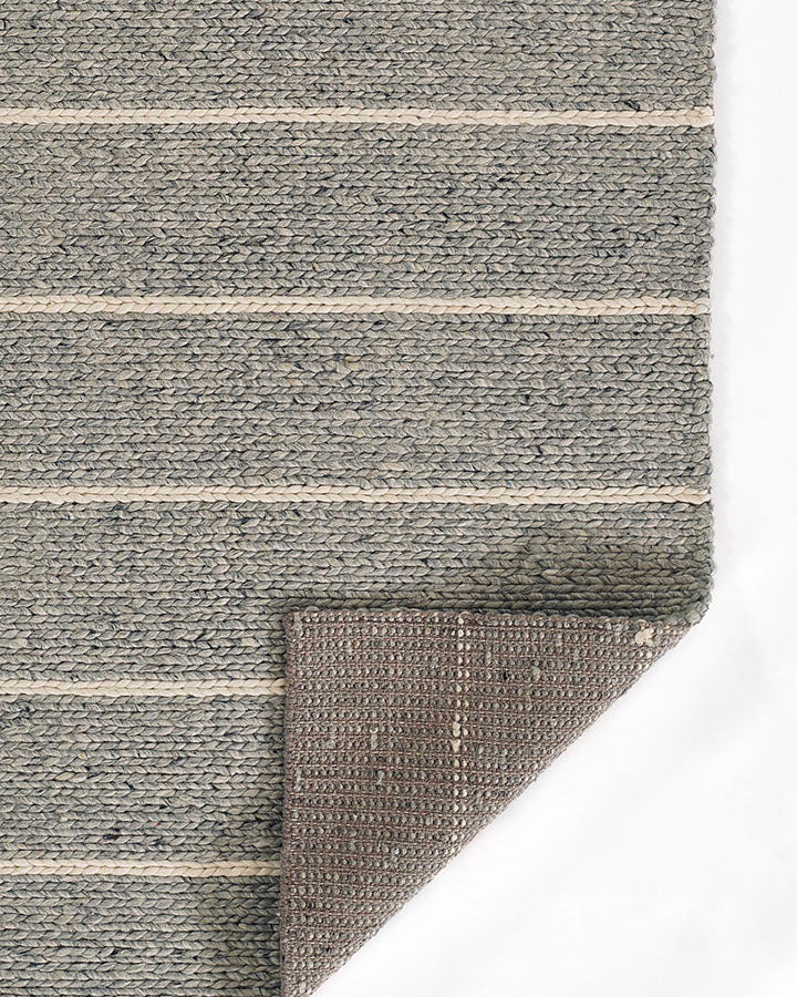 Strand Grey / Ivory Rug 0-rugs-wool Momeni
