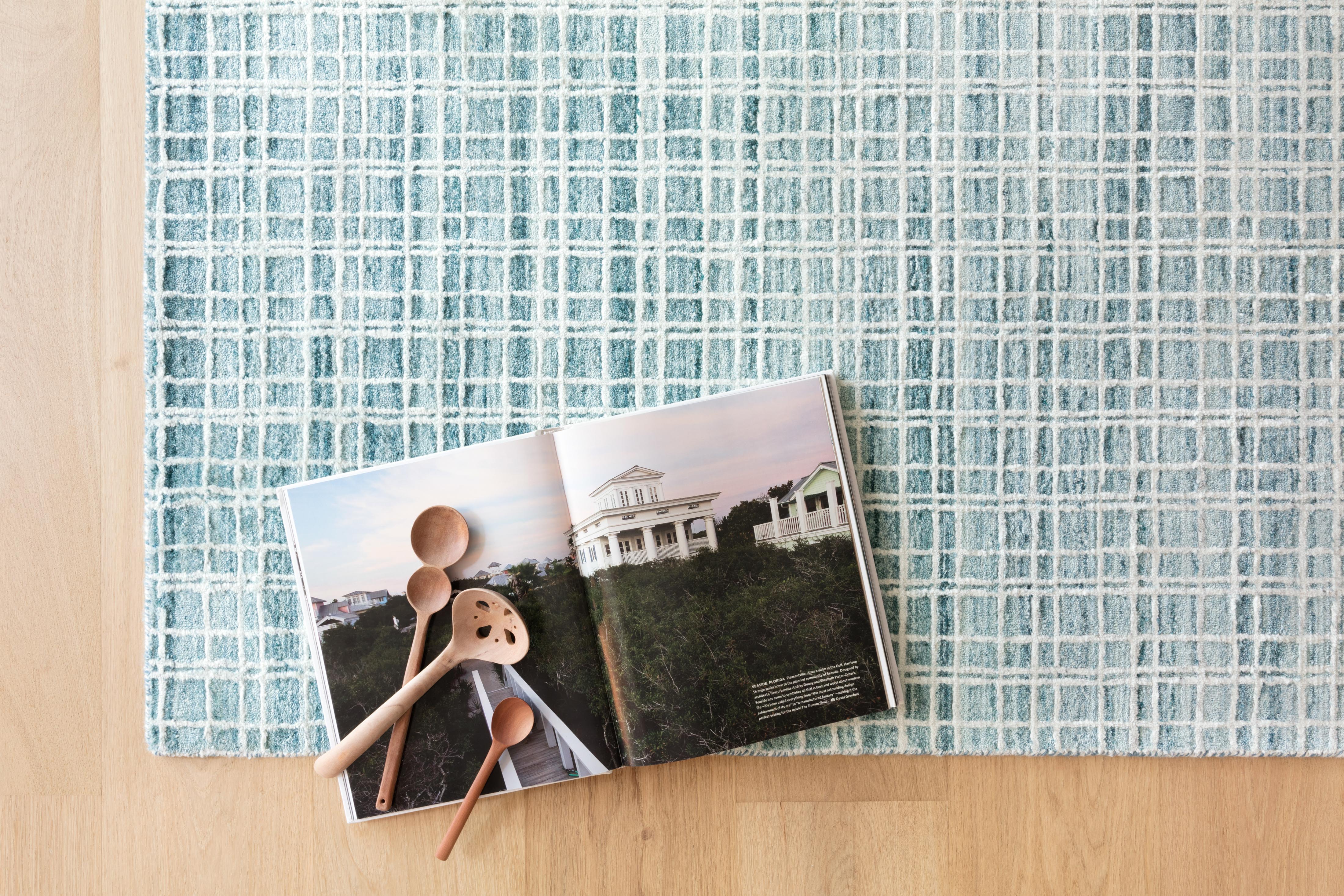 Loloi Urbana Aqua Rug RUGS - wool Loloi