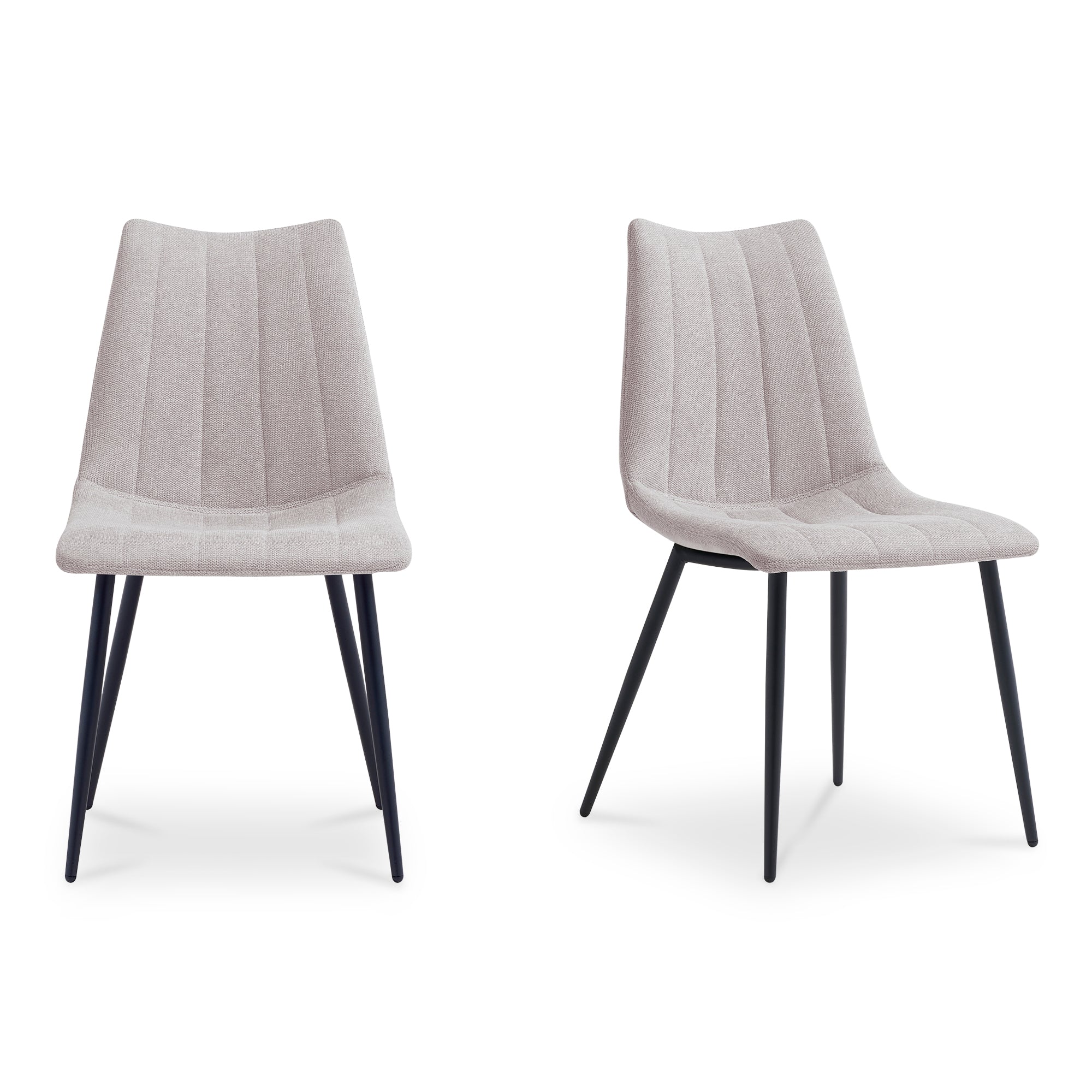 Izzy Dining Chair Set of Two, Beige