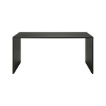 U Desk 17 - FURNITURE - desks Ethnicraft Oak Black 63"