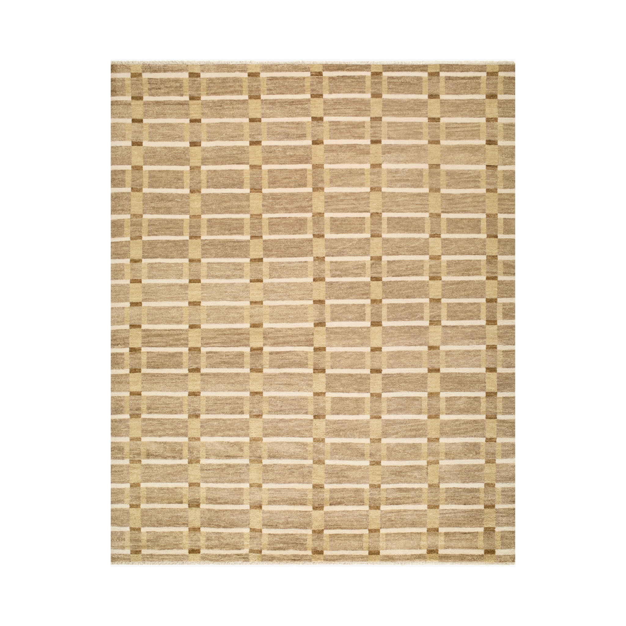 Riviera Wheat / Mocha Rug, 2' x 3'