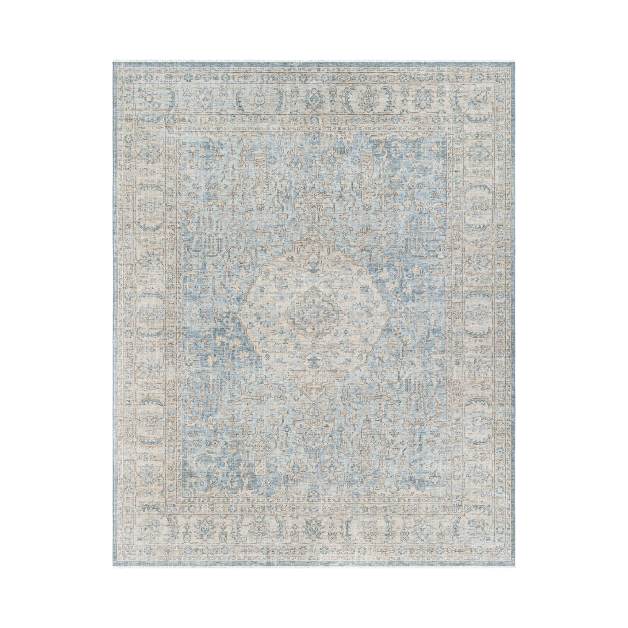 Once Upon a Time Sky / Ivory Rug, 1'11" x 2'11"
