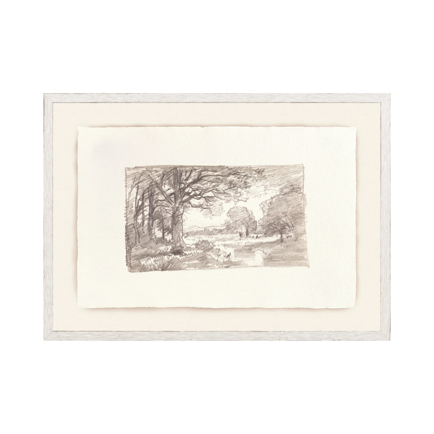"Landscape Sketch I C.1892 " Framed Art Print ARTWORK - framed print Celadon Art