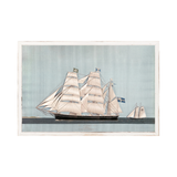 "Clipper Ship - Jacob" Framed Art Print