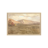 "Hudson River School - Mount Katahdin 1870" Framed Art Print