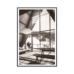 "Ski Cabin C.1966" Framed Art Print ARTWORK - framed print Celadon Art