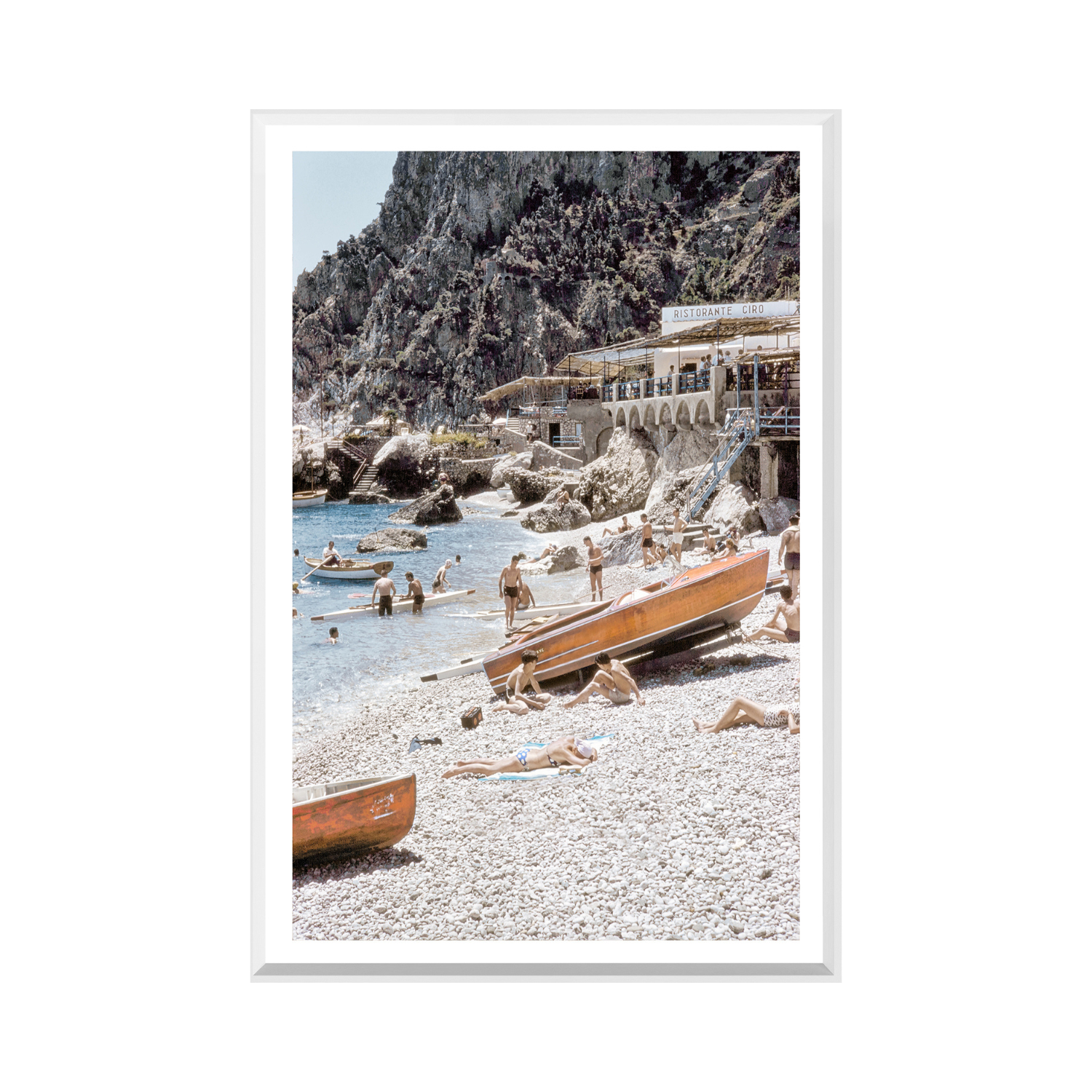 "1959 Capri I" Framed Art Print ARTWORK - framed print Celadon Art