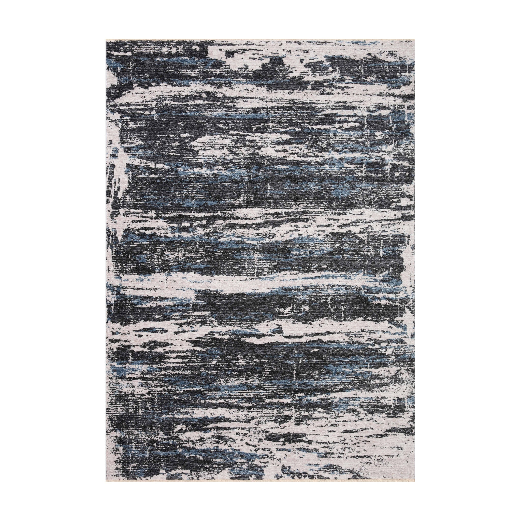 Loloi Vance Charcoal / Dove Rug No.2 Loloi 18" x 18"