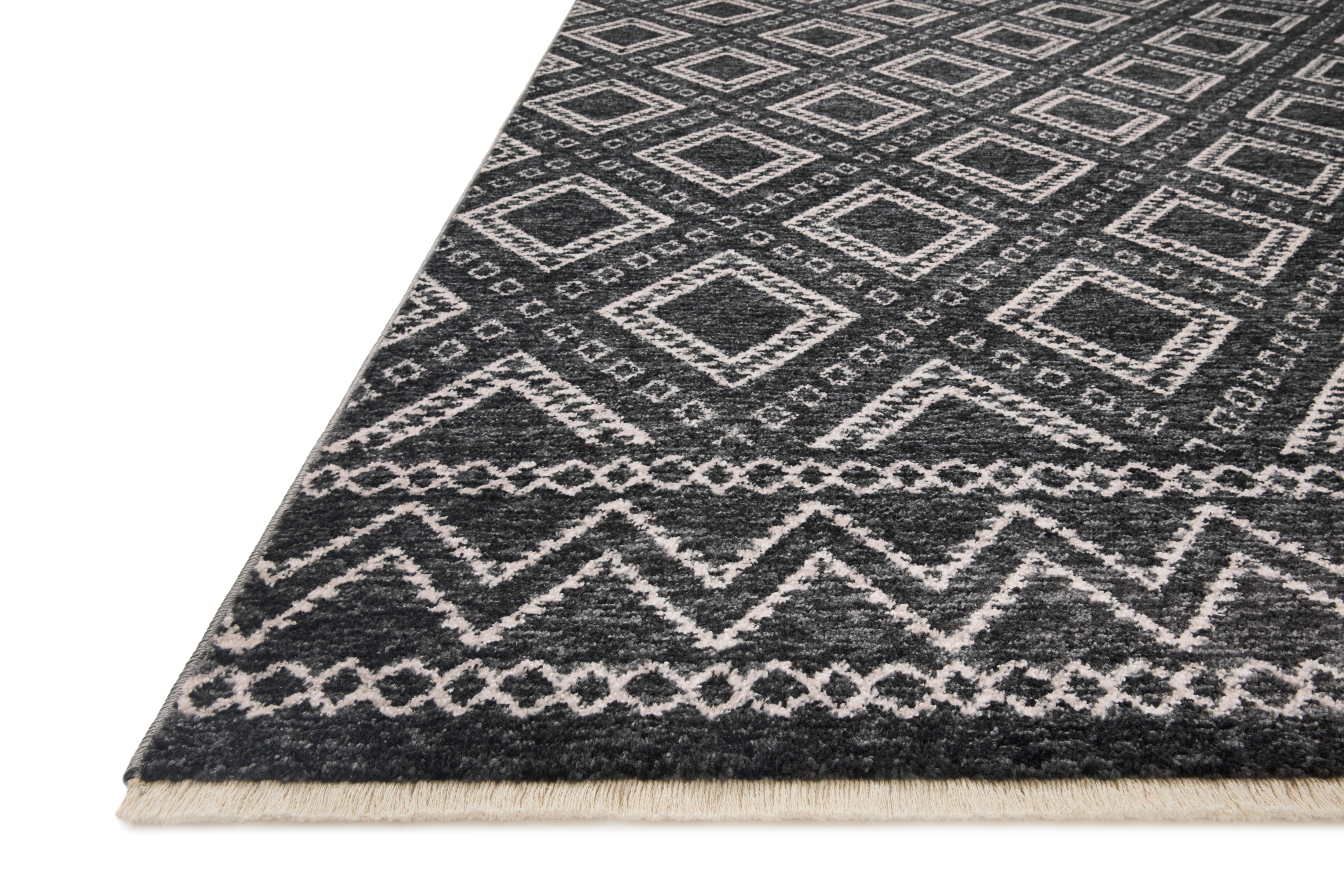 Loloi Vance Charcoal / Dove Rug No.3 Loloi