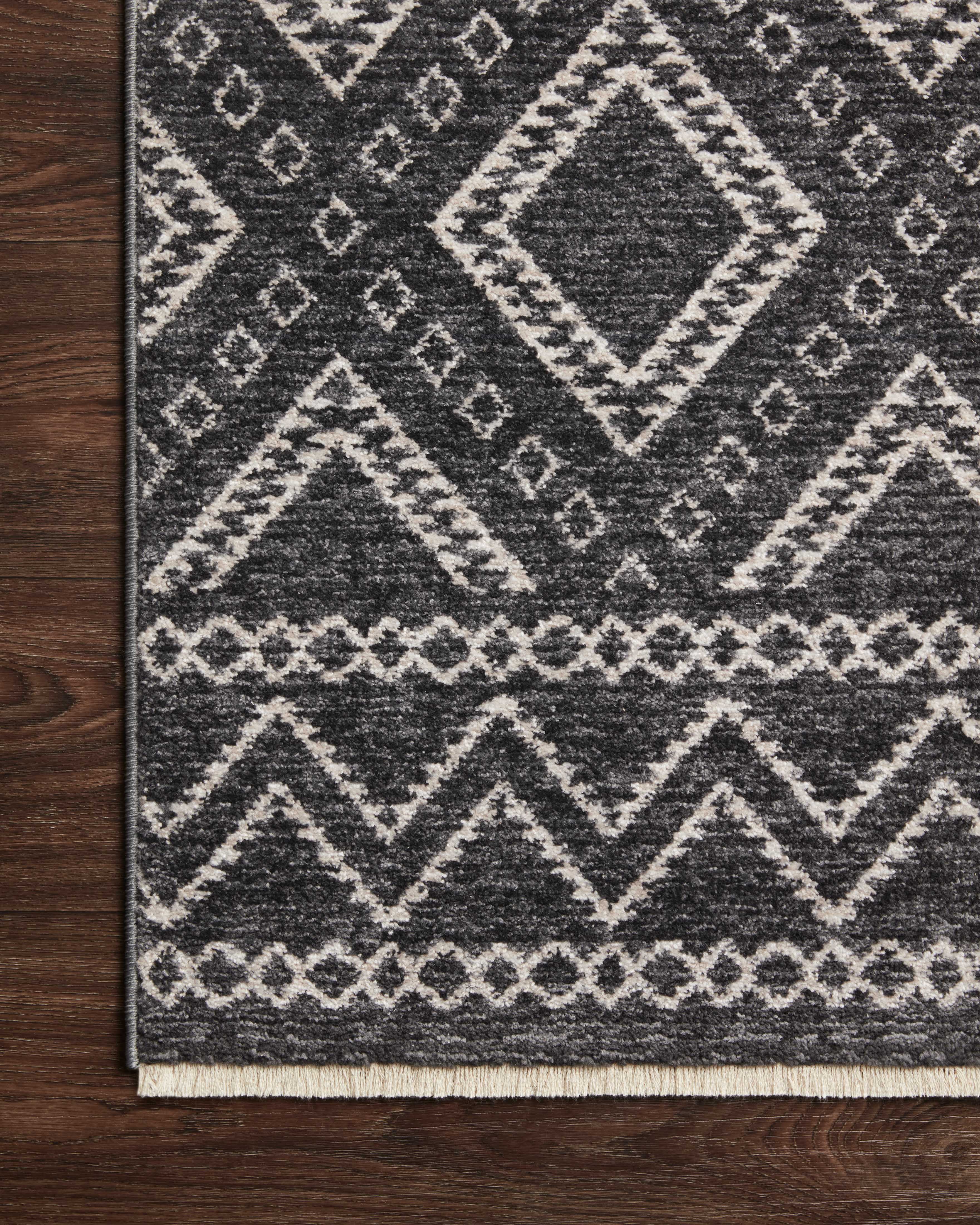Loloi Vance Charcoal / Dove Rug No.3 Loloi