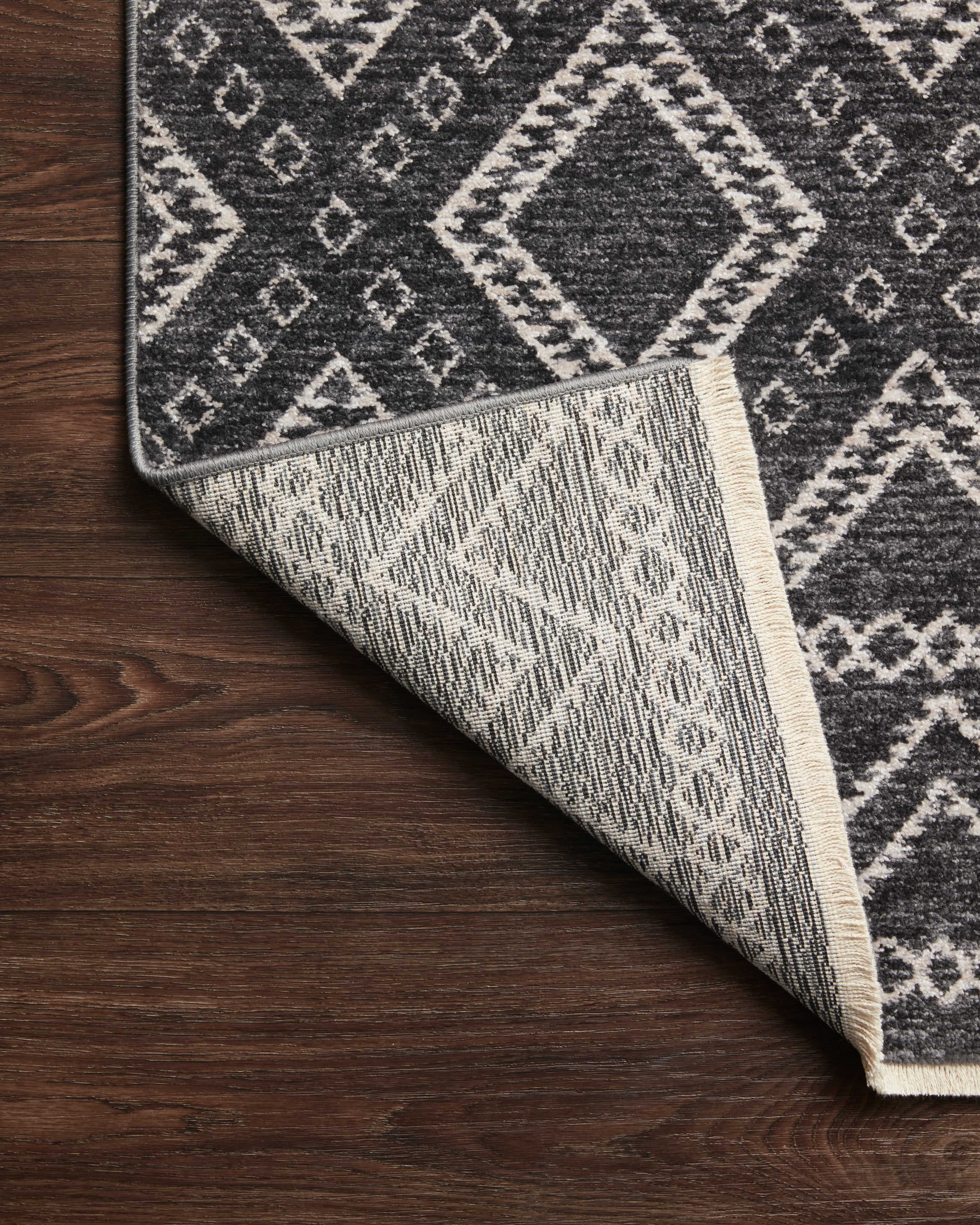 Loloi Vance Charcoal / Dove Rug No.3 Loloi