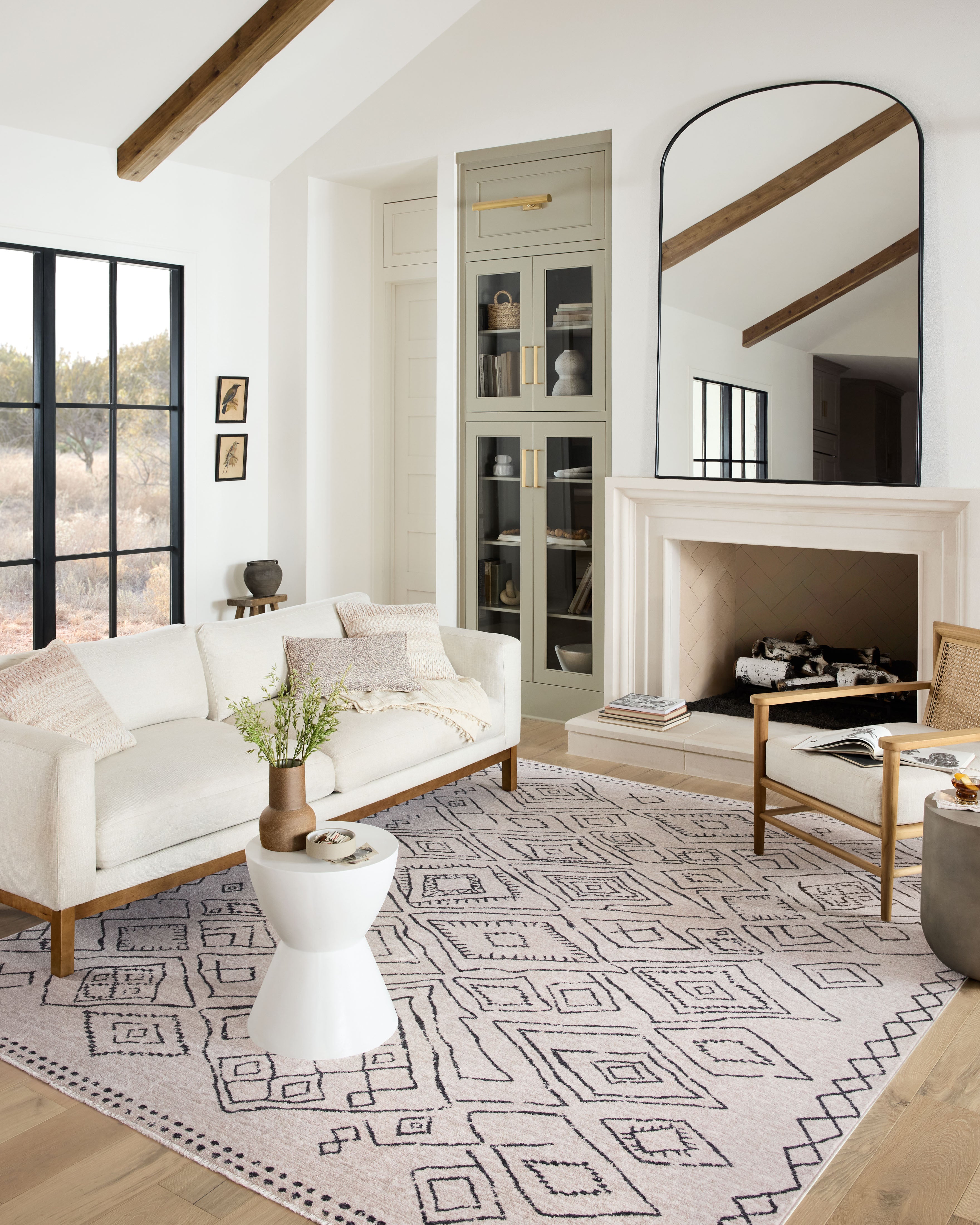 Loloi Vance Dove / Charcoal Rug Loloi