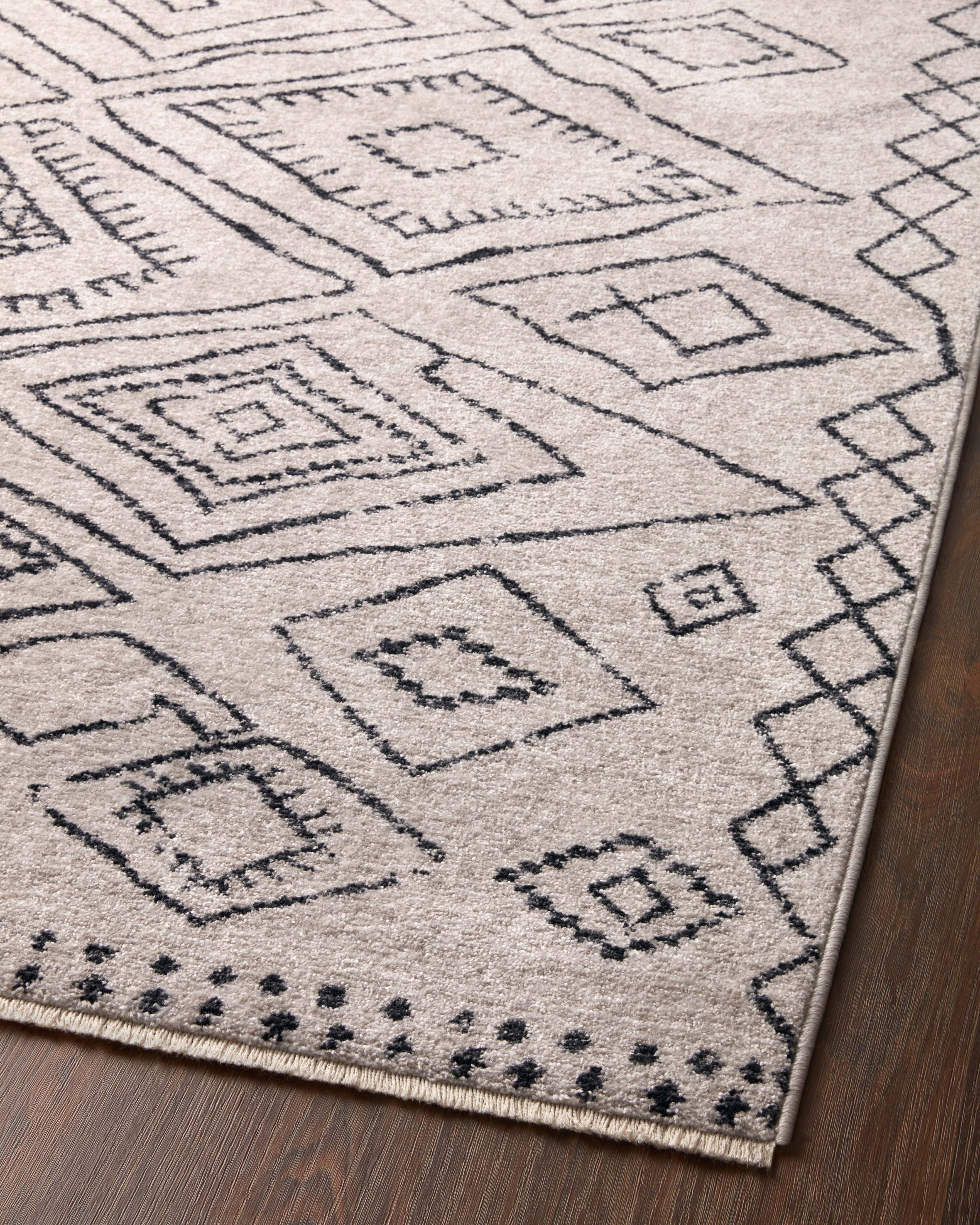 Loloi Vance Dove / Charcoal Rug Loloi